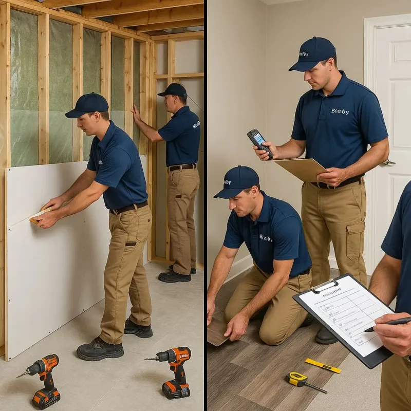 Repairs and Reconstruction process in Christian County, KY